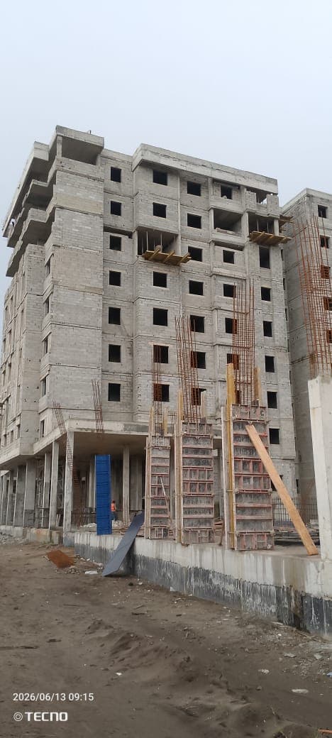 Chantier BTP en cours FAPIMA Construction Côte d'Ivoire